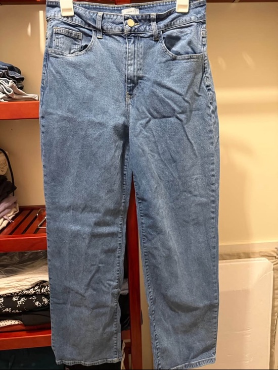 Forever 21 Denim - Forever 21 Light Blue Straight-Leg Jeans